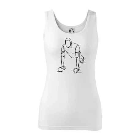 Tréner fitness jedným ťahom