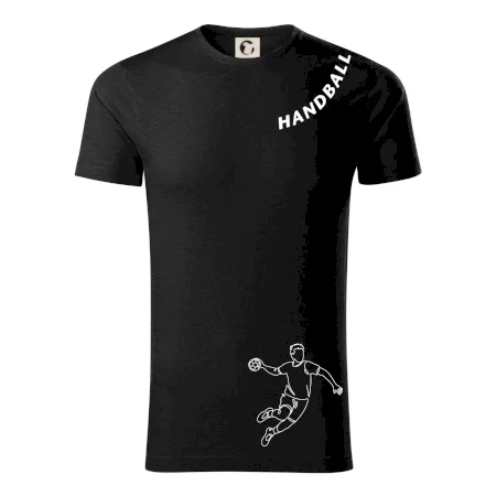Handball nápis šikmo