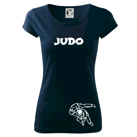 Judo nápis + postavy