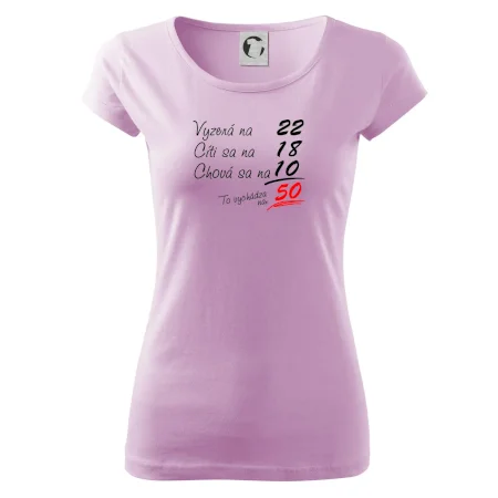 Vyzerá, cíti sa, chová sa - 50 rokov