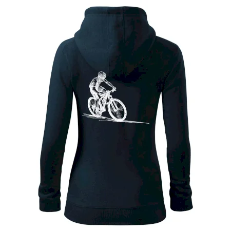 MTB kreslený cyklista