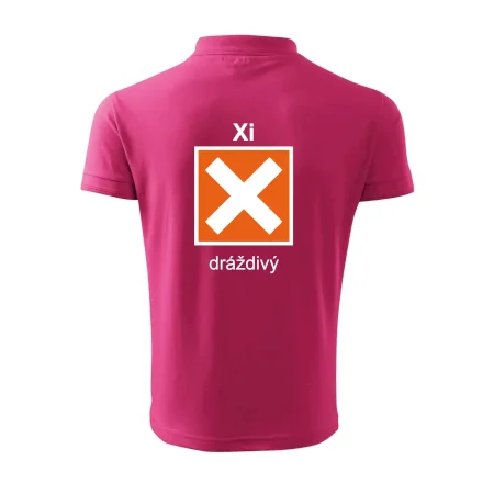 Xi Dráždivý - Výstražná tabuľka na tričku