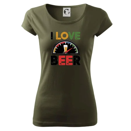 I love beer - palivoměr