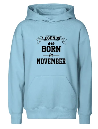 Legends are born in November