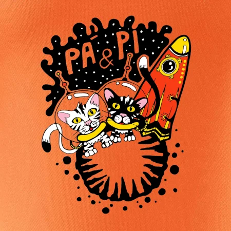 Pi a Pi z mačacej planéty (Pecka Design)