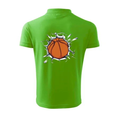 Basketbal lopta v triku