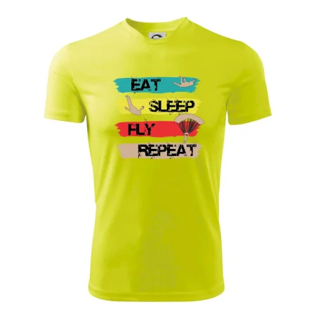 Eat Sleep Fly Repeat Paragliding