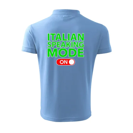 Italian speaking mode - ON