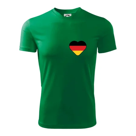 Germany love prso - Nemecká vlajka
