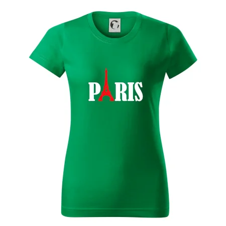 Paris nápis Eiffelova veža