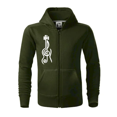 Husľový kľúč gitara