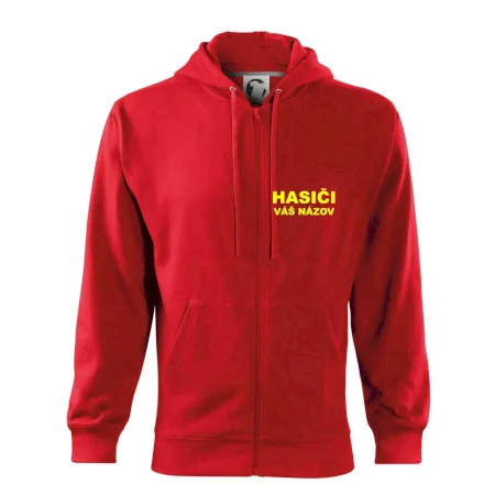 Hasiči - žltý nápis - váš názov zboru