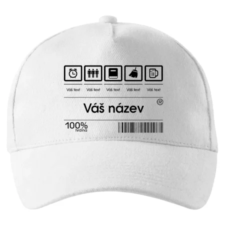 Čárový kód - Vlastní text