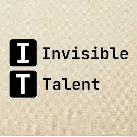 IT Nápis Invisible Talent
