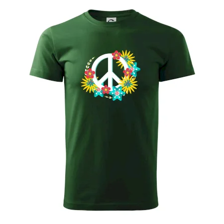 Peace symbol abstraktný
