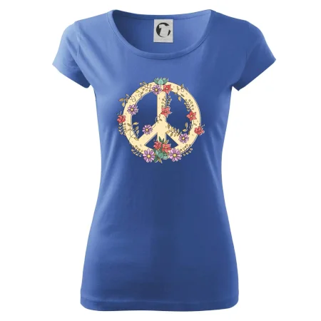 Peace symbol pieskový