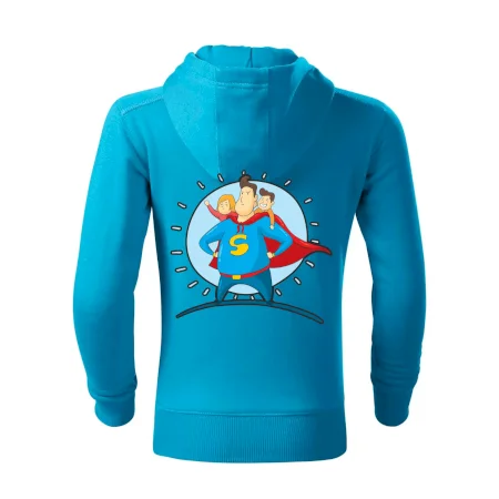 Ocko superman - dievča a chlapec