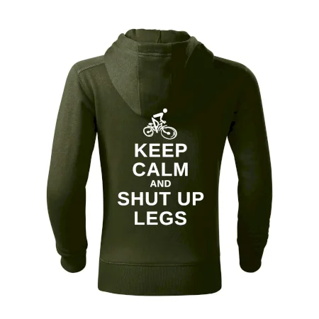 Keep calm and shut your legs