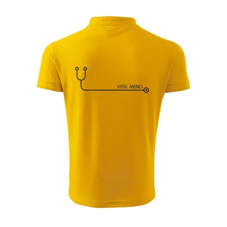 Doktor a sestrička - stetoskop s menom