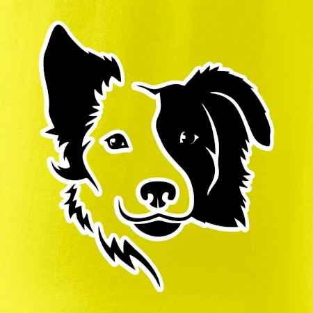 Border kólia obrys hlavy