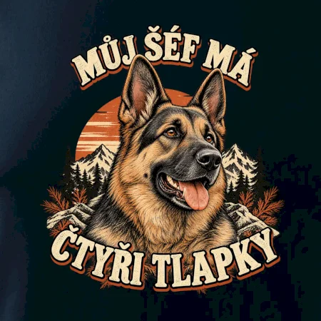 Můj šéf má čtyři tlapky - německý ovčák