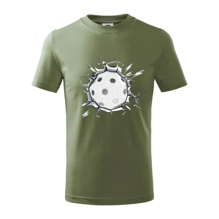 Florbal lopta v triku