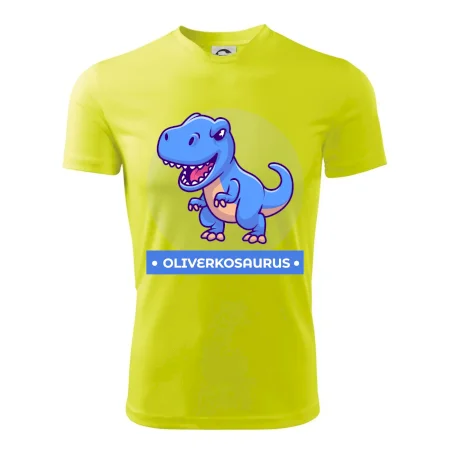 Dinosaurie mená - modrý dinosaurus