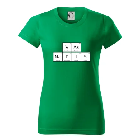 Vlastný nápis - periodická tabuľka