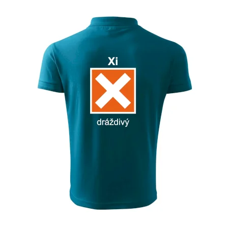 Xi Dráždivý - Výstražná tabuľka na tričku