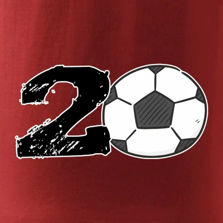 Futbal okrúhle narodeniny 20