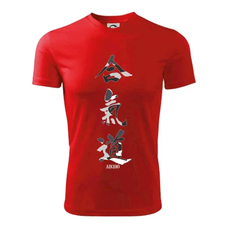 Aikidó maskáčový nápis