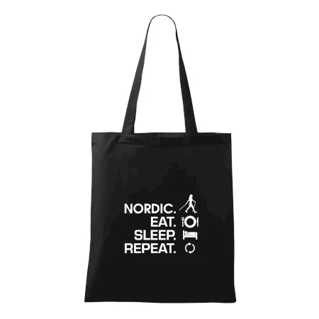 Nordic walking eat sleep