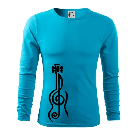 Husľový kľúč gitara