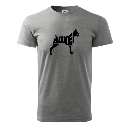 Boxer nápis v tele
