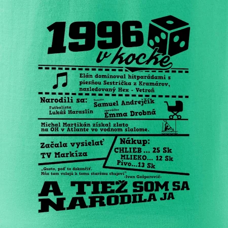 1996 v kocke