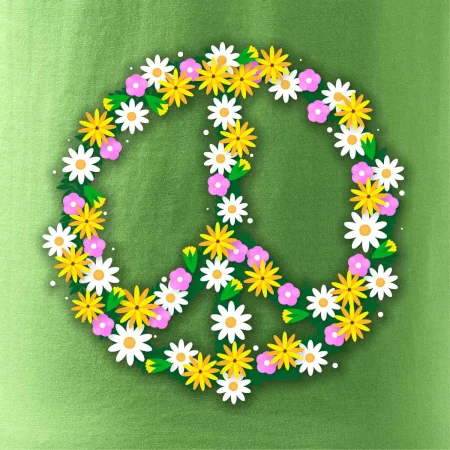 Peace symbol margaréty