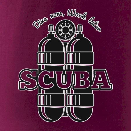 Dive now work later - Scuba