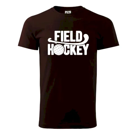 Field hockey loptička a nápis