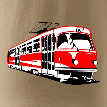 Električka T3R farebná