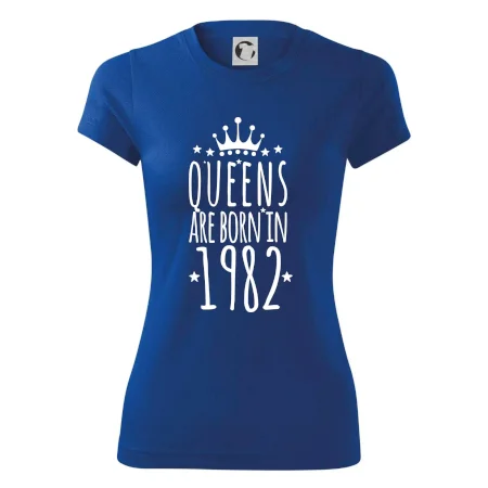 Queens are born in 1982