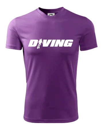 Diving nápis potápač