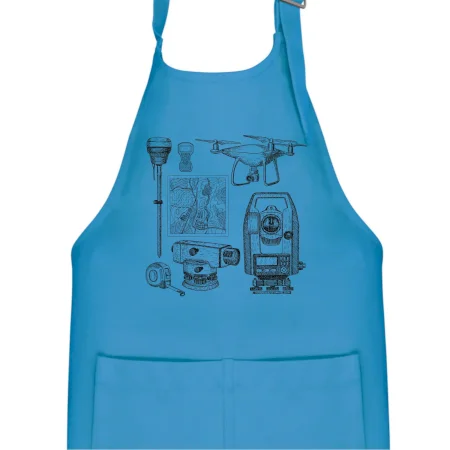 Geodet teodolit dron