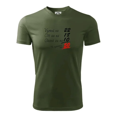 Vyzerá, cíti sa, chová sa - 50 rokov
