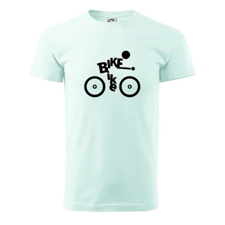 Bike nápis postava