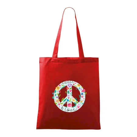 Peace and love symbol