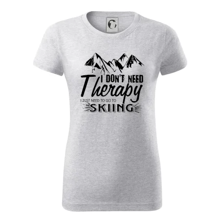 I dont need therapy - Skiing