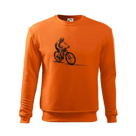 MTB kreslený cyklista