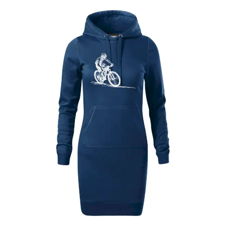 MTB kreslený cyklista