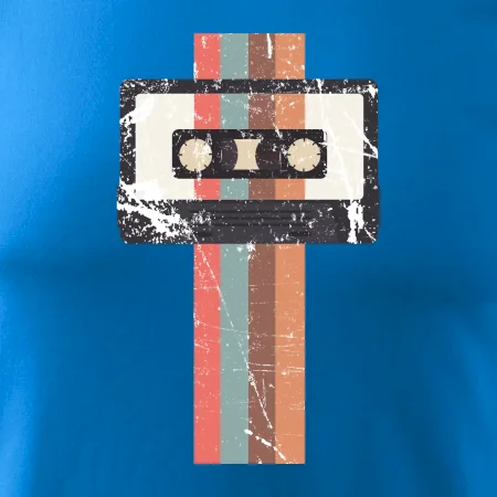 Retro kazeta - pruhy