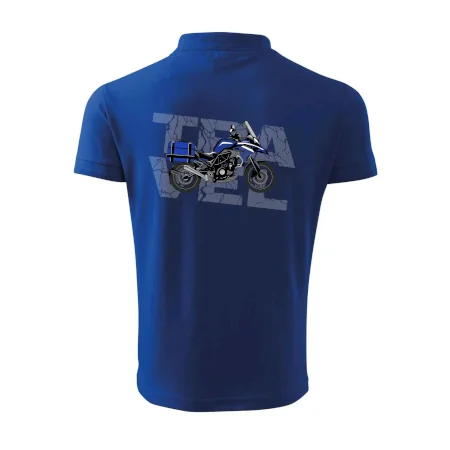 Cestovná enduro modrá